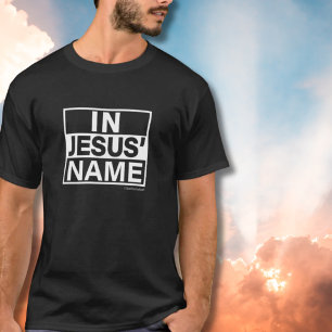 In Jesus' Name Personalised  T-Shirt