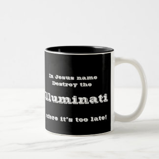In Jesus name Two-Tone Coffee Mug