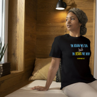 In Jesus We Win | Inspirational phrase Bible Verse T-Shirt
