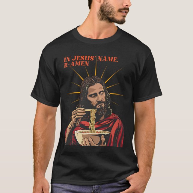 In Jesusâ€™ Name, R-Amen  T-Shirt (Front)