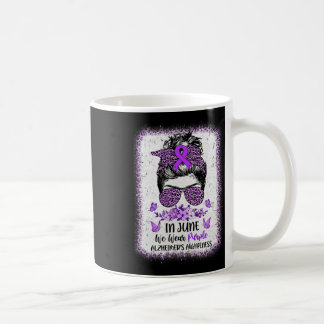 In June We Wear Purple Heimerheimer Awareness Mess Coffee Mug