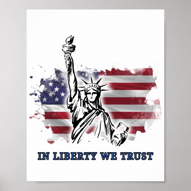 In Liberty We Trust Poster (Front)