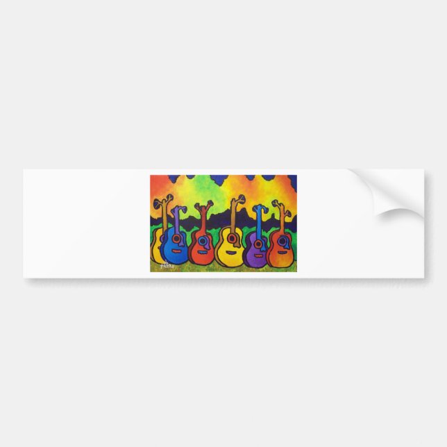 In Life I sing by piliero Bumper Sticker (Front)