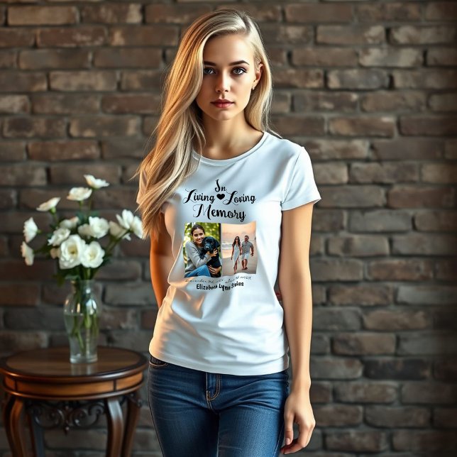 In Living and Loving Memory Tri-Blend Shirt (Creator Uploaded)
