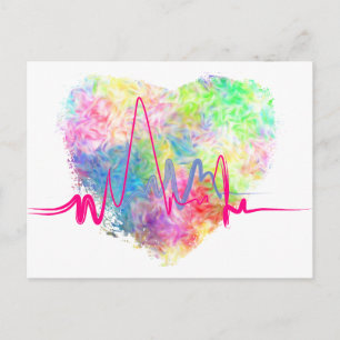 In Love A2 Postcard