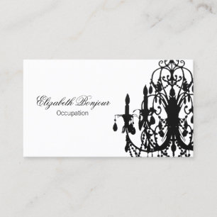 In Love Chandelier ~ Business Card