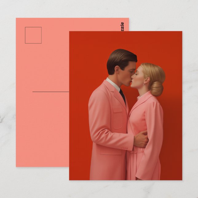 In Love In Red Postcard (Front/Back)