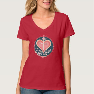 In Love We Serve Christian Faith T-Shirt