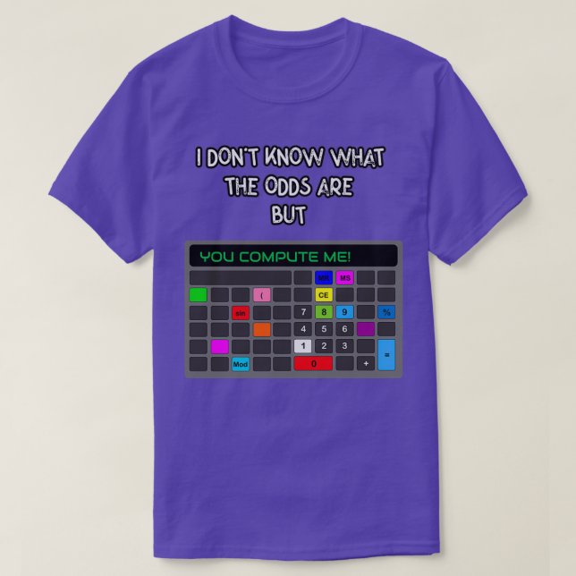 In Love with a Mathematician T-Shirt (Design Front)