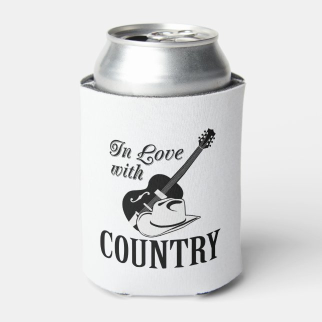 In love with country can cooler (Can Front)