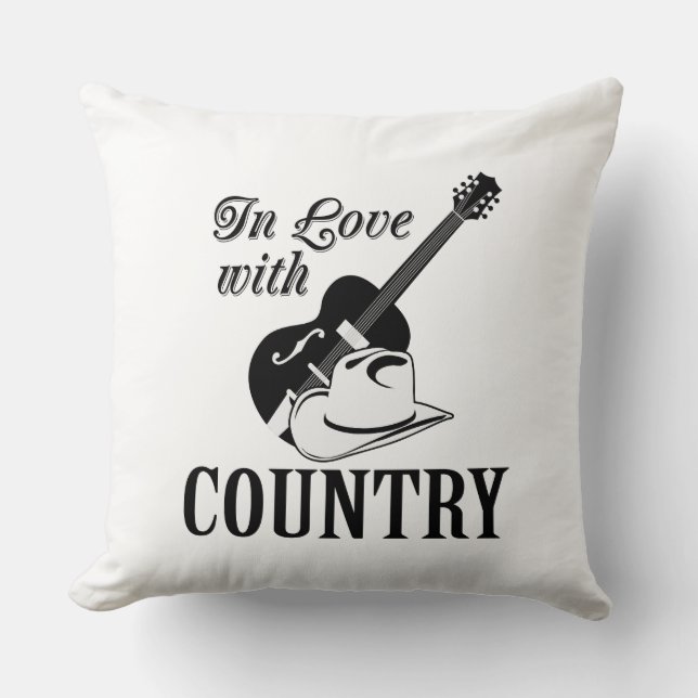 In love with country cushion (Front)