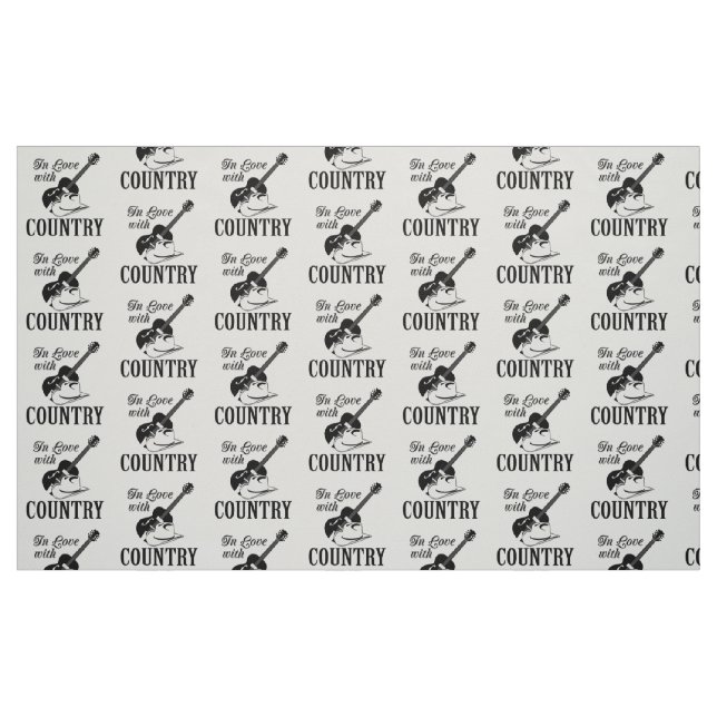 In love with country fabric (Fat Quarter)