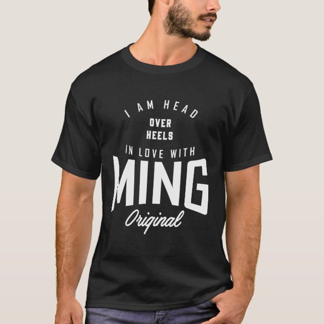 In Love With Ming T-Shirt (Front)