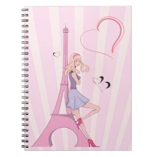 In Love With Paris Notebook