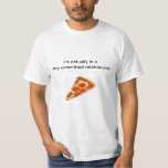 In love with pizza! T-Shirt<br><div class="desc">For those guys that just love their food. xD</div>