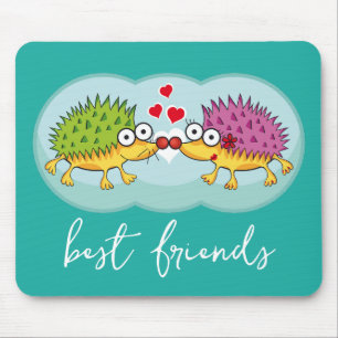 In love with the hedgehogs from Lindos. Hedgehog, Mouse Pad