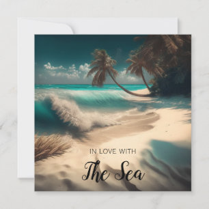 In Love with the Sea   Tropical Art