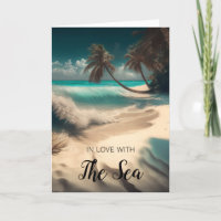 In Love with the Sea | Tropical Art