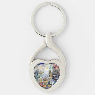 In Love with Trouble, And In Trouble with Love Key Ring