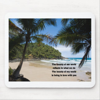 In love with you mouse pad