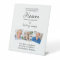 In Loving Memory 3 Photo Memorial Wedding Pedestal
