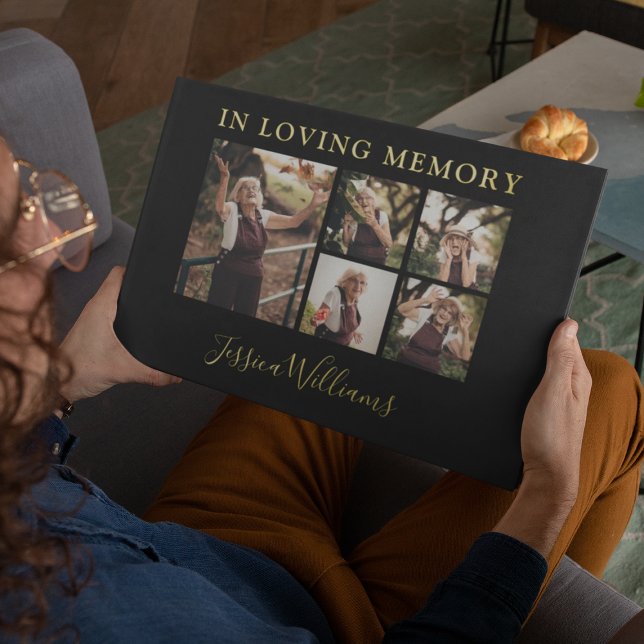 In Loving Memory | 9 Photo | Memorial Guest Book (Creator Uploaded)