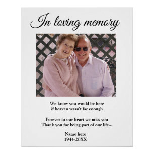 in loving memory add name text keepsake sign