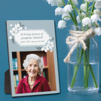 In Loving Memory Beautiful Memorial Service Photo