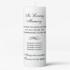 In Loving Memory Black Wedding Memorial