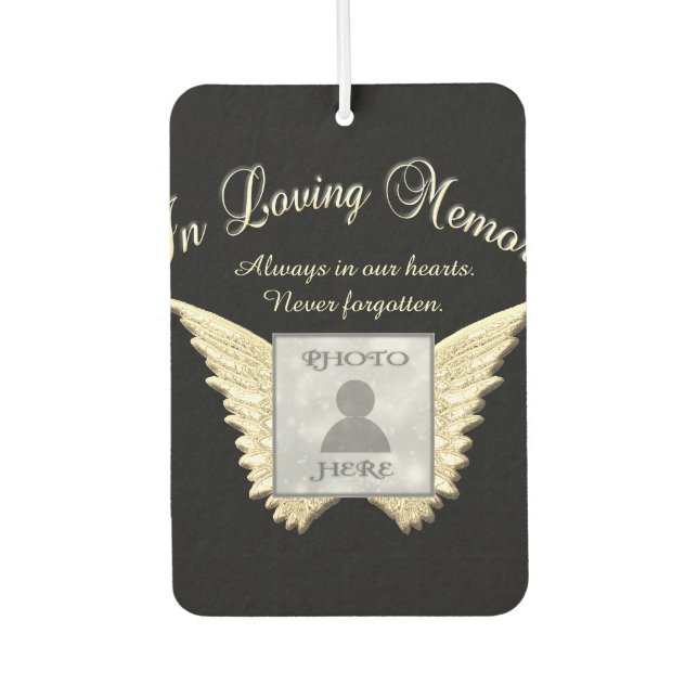 In Loving Memory Car Air Freshener (Front)