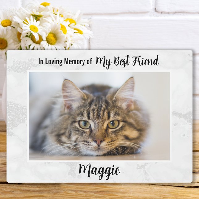 In Loving Memory - Cat Memorial Pet Loss Sympathy Plaque (Creator Uploaded)