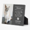 In Loving Memory Cat Personalised Photo Memorial