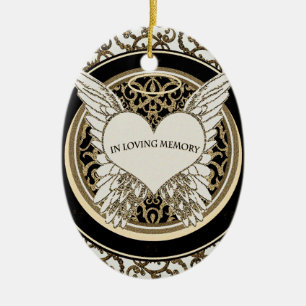 In Loving Memory Ceramic Tree Decoration