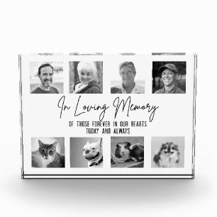 In Loving Memory Custom 8 Photo Wedding Memorial