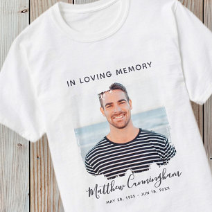 In Loving Memory Custom Photo Memorial T-Shirt