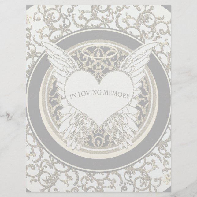 In Loving Memory Flyer (Front)