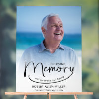 In Loving Memory Funeral Memorial Photo