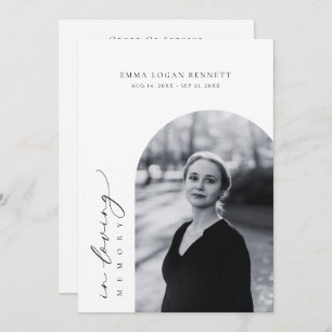 In Loving Memory Funeral Order Of Service Program Programme