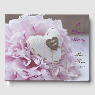 In Loving Memory Guest Book: Funeral Guest Book