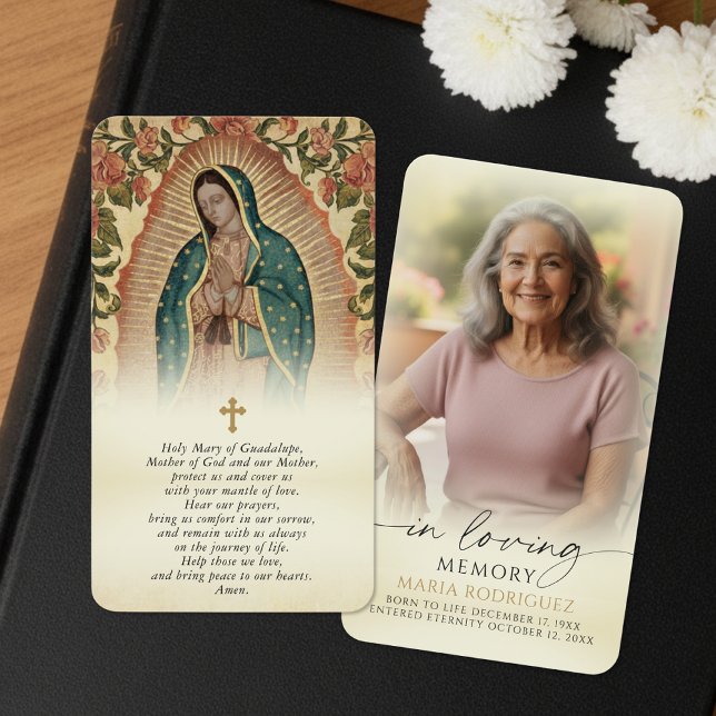 In Loving Memory Holy Mary of Guadalupe Prayer (Creator Uploaded)