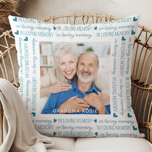 In Loving Memory Keepsake Photo Cushion