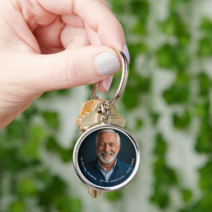 In Loving Memory Memorial Funeral Gift Key Ring