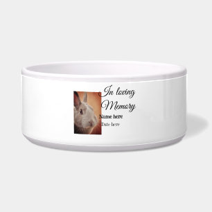 In loving memory memorial keepsake add pet name