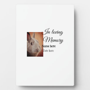 In loving memory memorial keepsake add pet name plaque