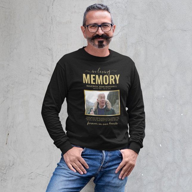 In Loving Memory Memorial Picture Sweatshirt (Creator Uploaded)