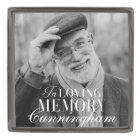 In Loving Memory Modern Elegant Photo Memorial