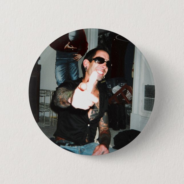 In Loving Memory of Bones 7--Button 6 Cm Round Badge (Front)