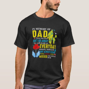 In Loving Memory Of Dad In Heaven, My Dad My Guard T-Shirt