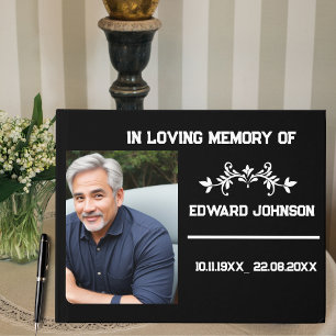 In Loving Memory of Funeral Photo Memorial  Guest Book