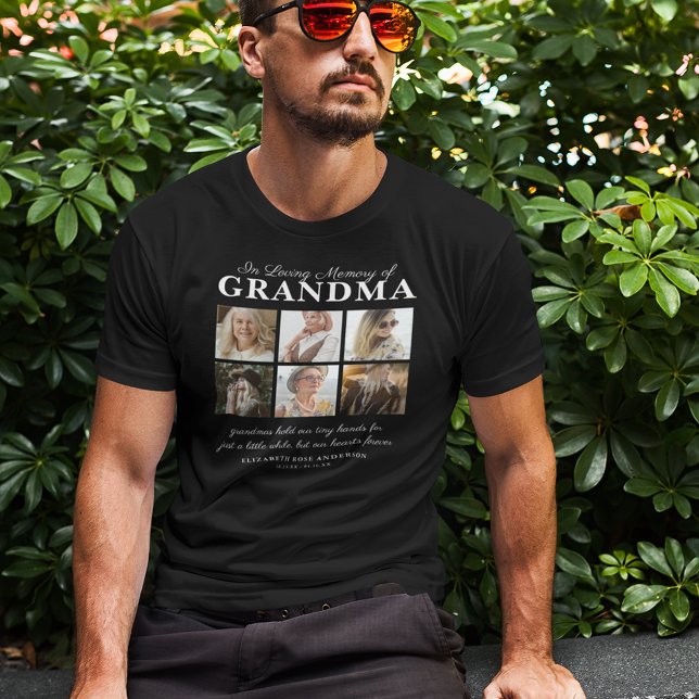 In Loving Memory of Grandma Picture T-Shirt (Creator Uploaded)